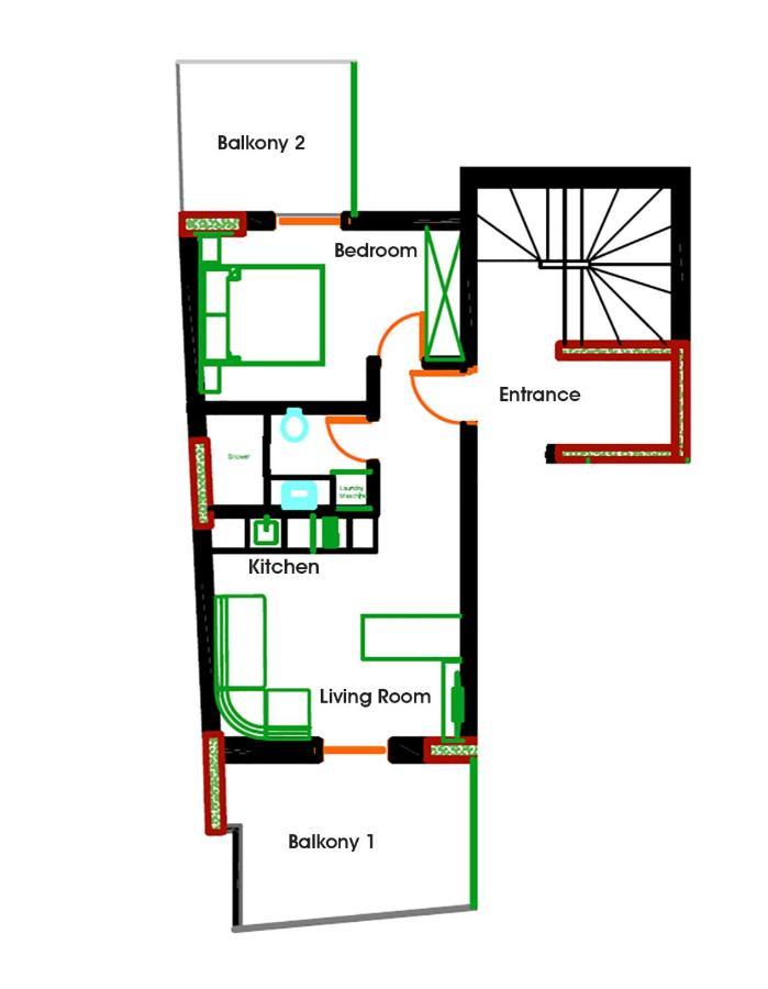 Apartament Plato 42 Kalamata Zewnętrze zdjęcie